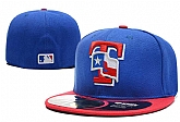 Texas Rangers Fashion Logo Royal Fitted Hat LX,baseball caps,new era cap wholesale,wholesale hats